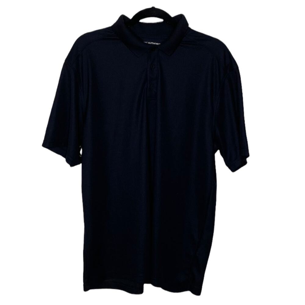Port Authority Polo Shirt Black Men's Size XL